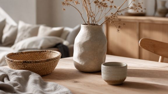 Comment intégrer les objets artisanaux dans une déco scandinave
