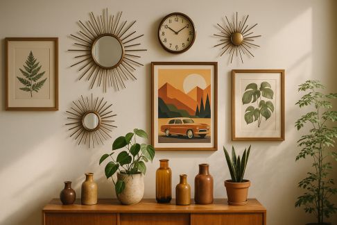 Décoration murale vintage : idées pour personnaliser vos espaces