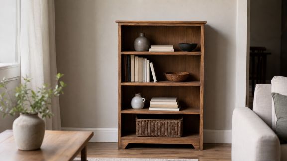 Créer une mini bibliothèque élégante au cœur du salon