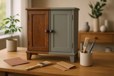 Comment Transformer un Meuble Ancien en Pièce de Design Intérieur