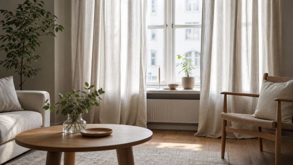 Comment choisir les rideaux parfaits pour un intérieur scandinave