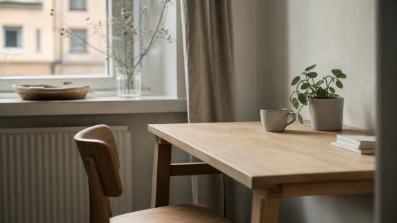 Créer un espace de travail minimaliste à la scandinave chez soi