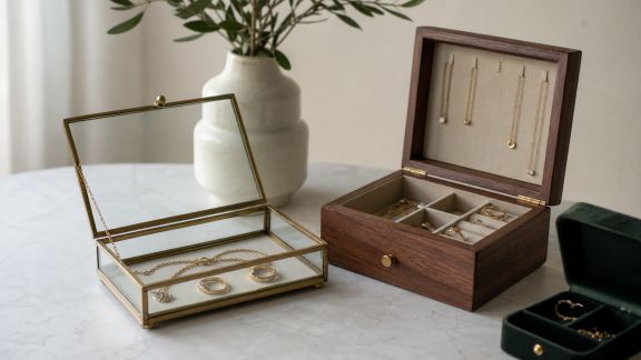 Boîtes à bijoux modernes : rangement et élégance revisitée