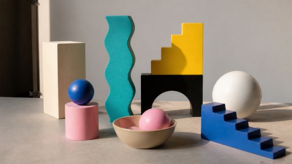 L’univers Memphis : osez la géométrie et les couleurs vives