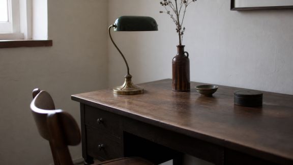 Bien éclairer un espace de travail façon vintage