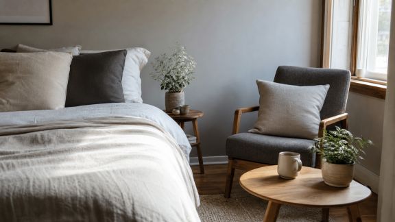 Comment combiner espace de sommeil et zone de loisirs dans une chambre