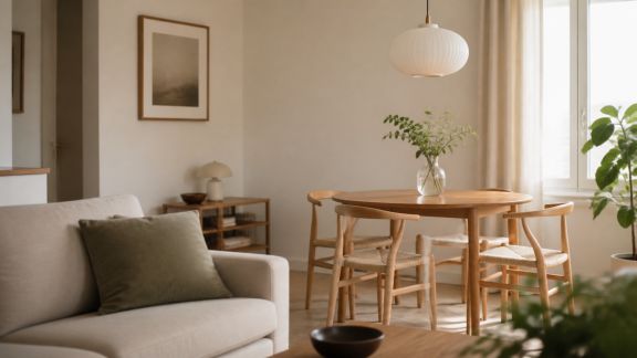Créer un coin repas convivial dans un salon multifonction