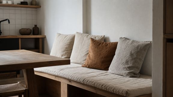 Bancs et assises intégrés : solutions pratiques pour les petites cuisines