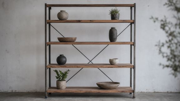Les plus belles étagères au design industriel pour ranger et exposer