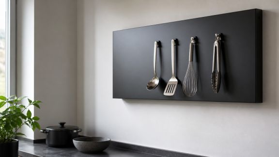 Les crédences magnétiques : optimiser l’espace mural en cuisine
