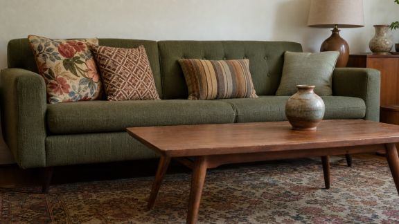 Bien associer couleurs et motifs pour un intérieur vintage réussi