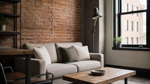 Intégrer le style industriel dans un petit appartement