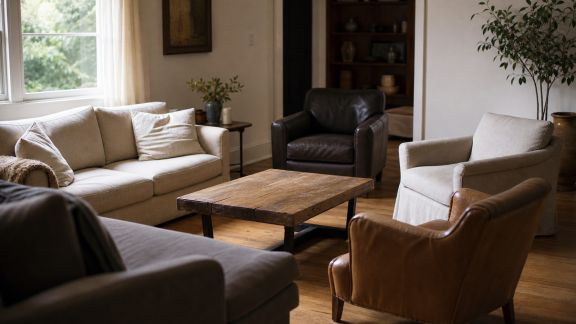 Disposer les sièges pour favoriser la conversation dans le salon