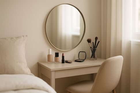 Aménagement d’un coin maquillage discret dans la chambre