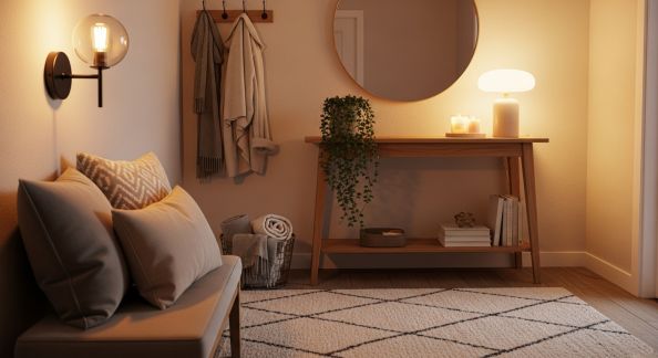 Créer une ambiance cocooning dans votre entrée