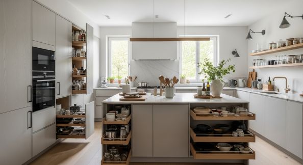 Obtenir une Cuisine Ergonomique : L'Importance des Agencements