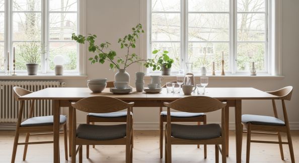 Le style scandinave pour les salles à manger conviviales