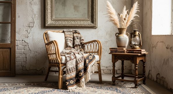 Quand le style bohème rencontre le vintage dans votre décoration