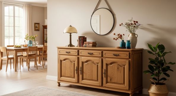Inspiration : Un Buffet Vintage pour un Style Unique dans votre Salle à Manger