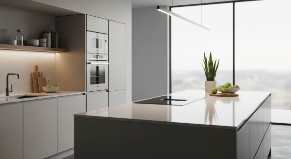 Design Minimaliste : Épure et Fonctionnalité en Cuisine