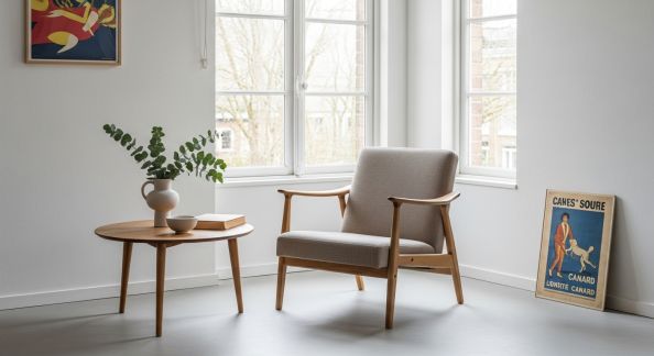Vintage et minimalisme : un duo gagnant pour votre intérieur