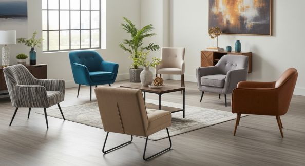 Sélectionner les sièges d’appoint parfaits pour le salon moderne