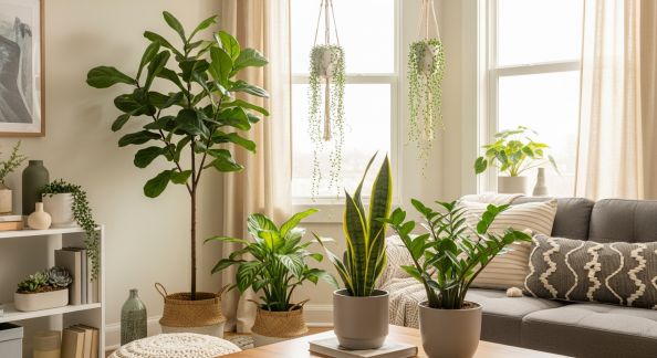 Les meilleures plantes d'intérieur pour égayer votre salon