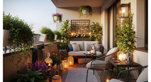 Transformer vos petits balcons en oasis urbaine