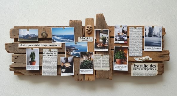 Créer un Panneau d'Inspiration avec des Matériaux de Récup