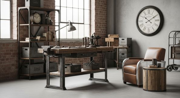 Les incontournables du mobilier industriel