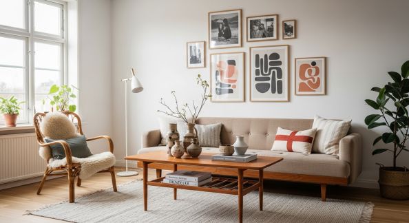 Intégrer le Vintage dans une Décoration Scandinave