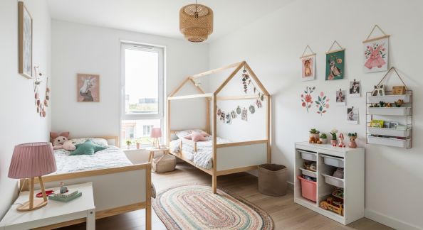 Organiser une chambre partagée entre frère et sœur