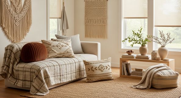 Le Pouvoir des Textiles : Donner Vie à Votre Décoration