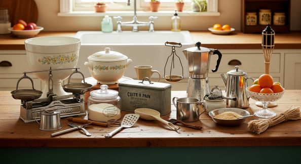 Accessoires vintage incontournables pour votre cuisine