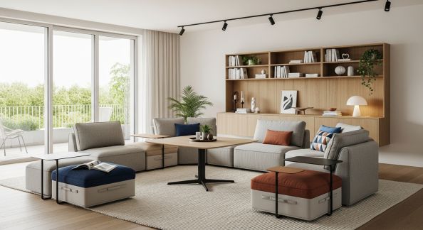 Aménager un salon modulable pour s'adapter à toutes les occasions