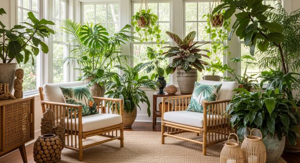 Nature et Douceur : Le Style Tropical chez Vous