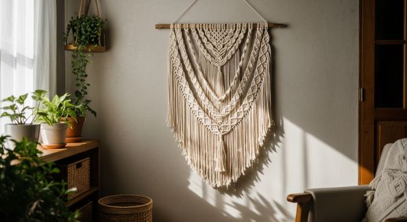 Décoration en Macramé : Retour aux Sources