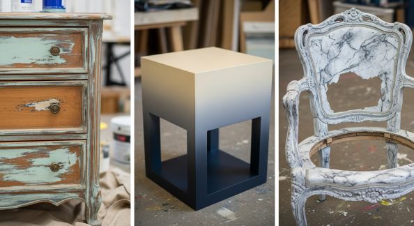 3 Techniques de Peinture pour Relooker vos Meubles