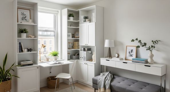 Solutions de rangement ingénieuses pour les petits espaces