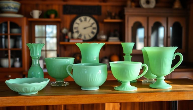 Jadéite : la verrerie vintage qui illumine votre déco